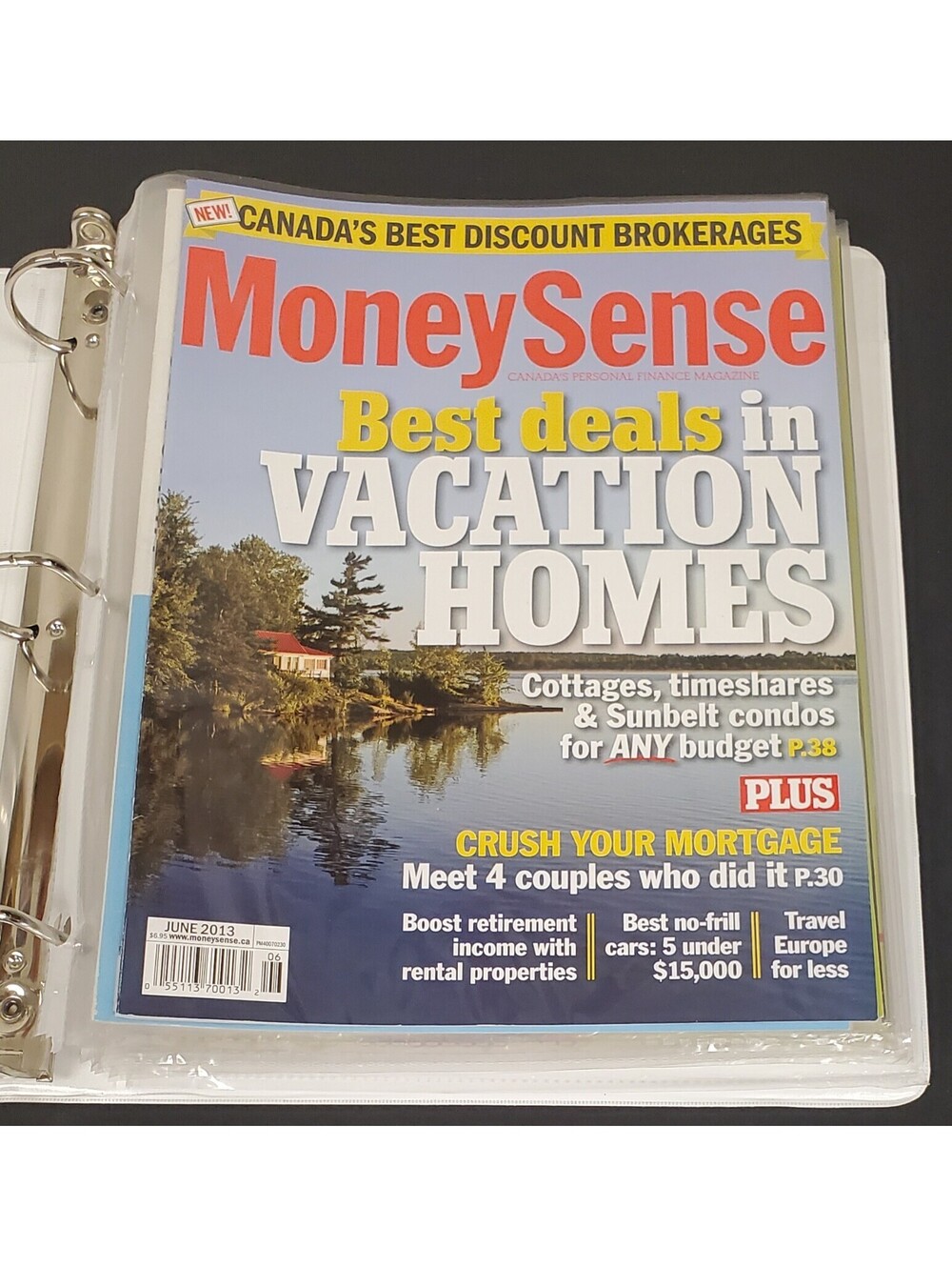 Set of 9 MoneySense Canadian Personal Finance Magazines (2010-2015) - VG